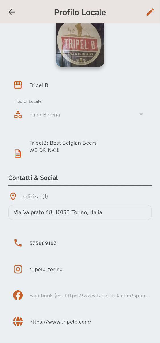Spunto App Screenshot
